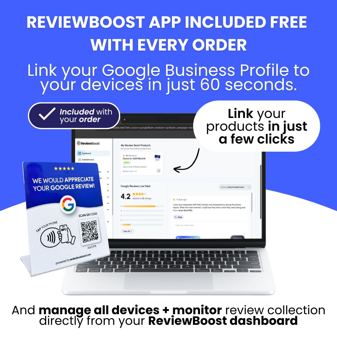 Google Reviews Stand