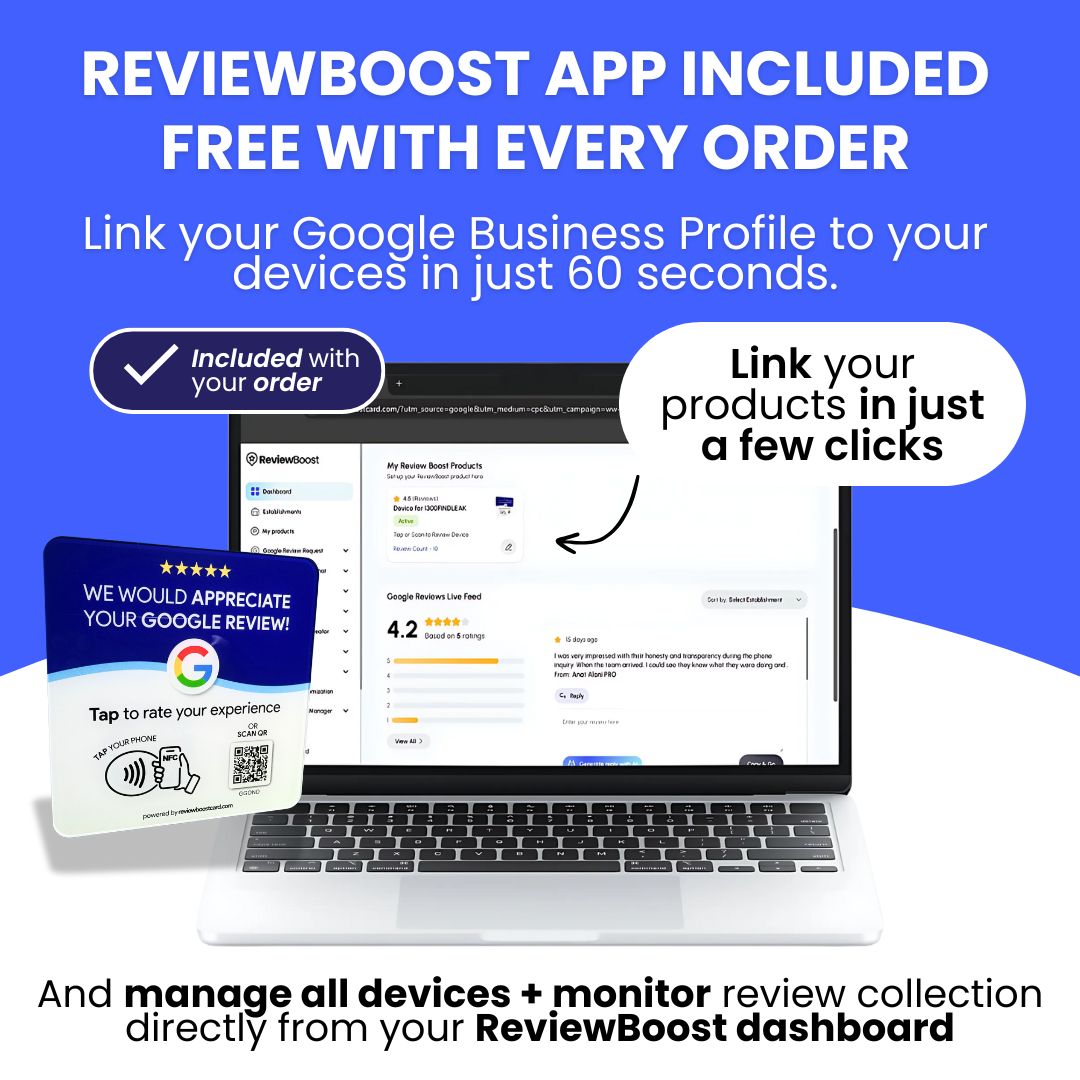 Google Review Plaque