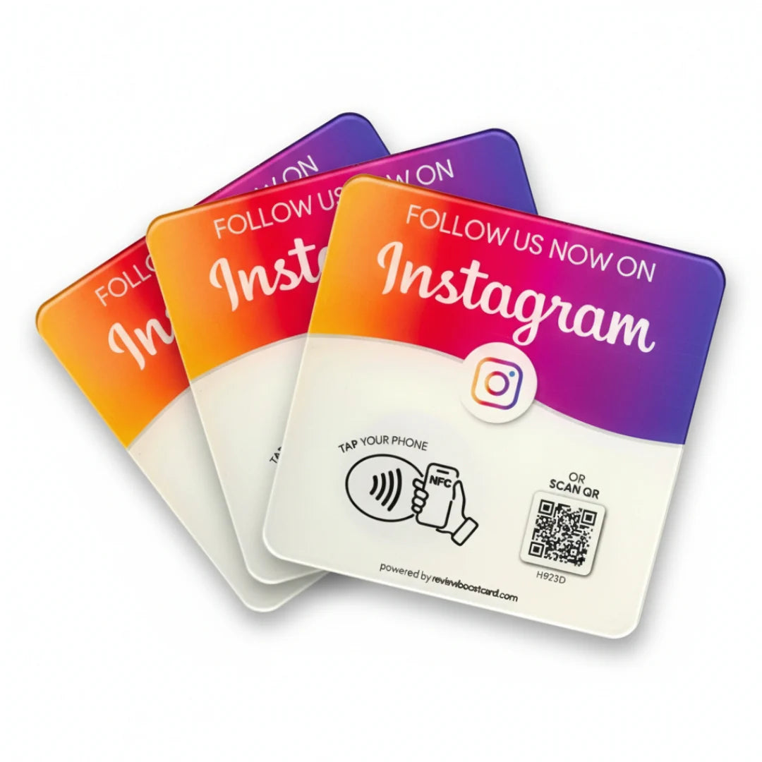 ReviewBoost Instagram Followers Plaque packaging
