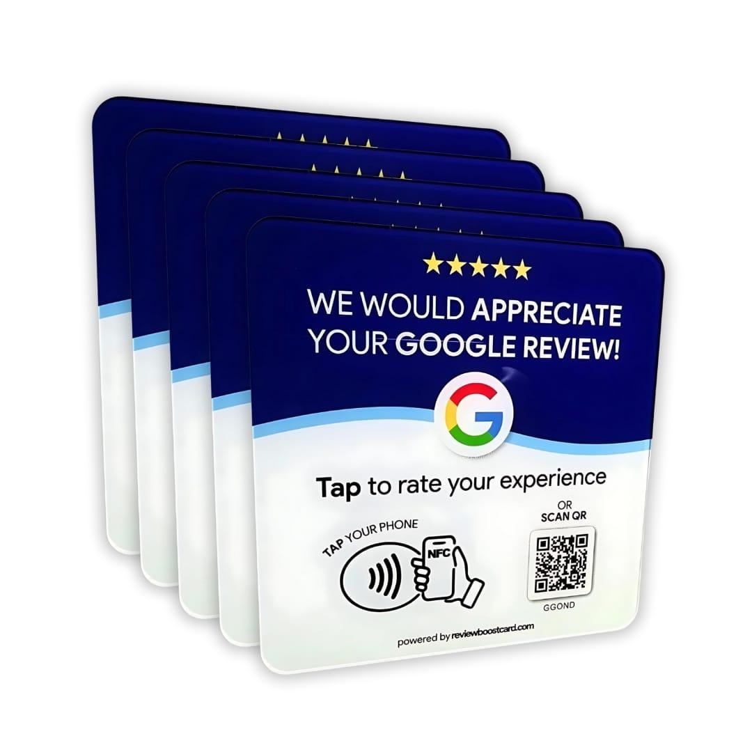 Google Review Plaque