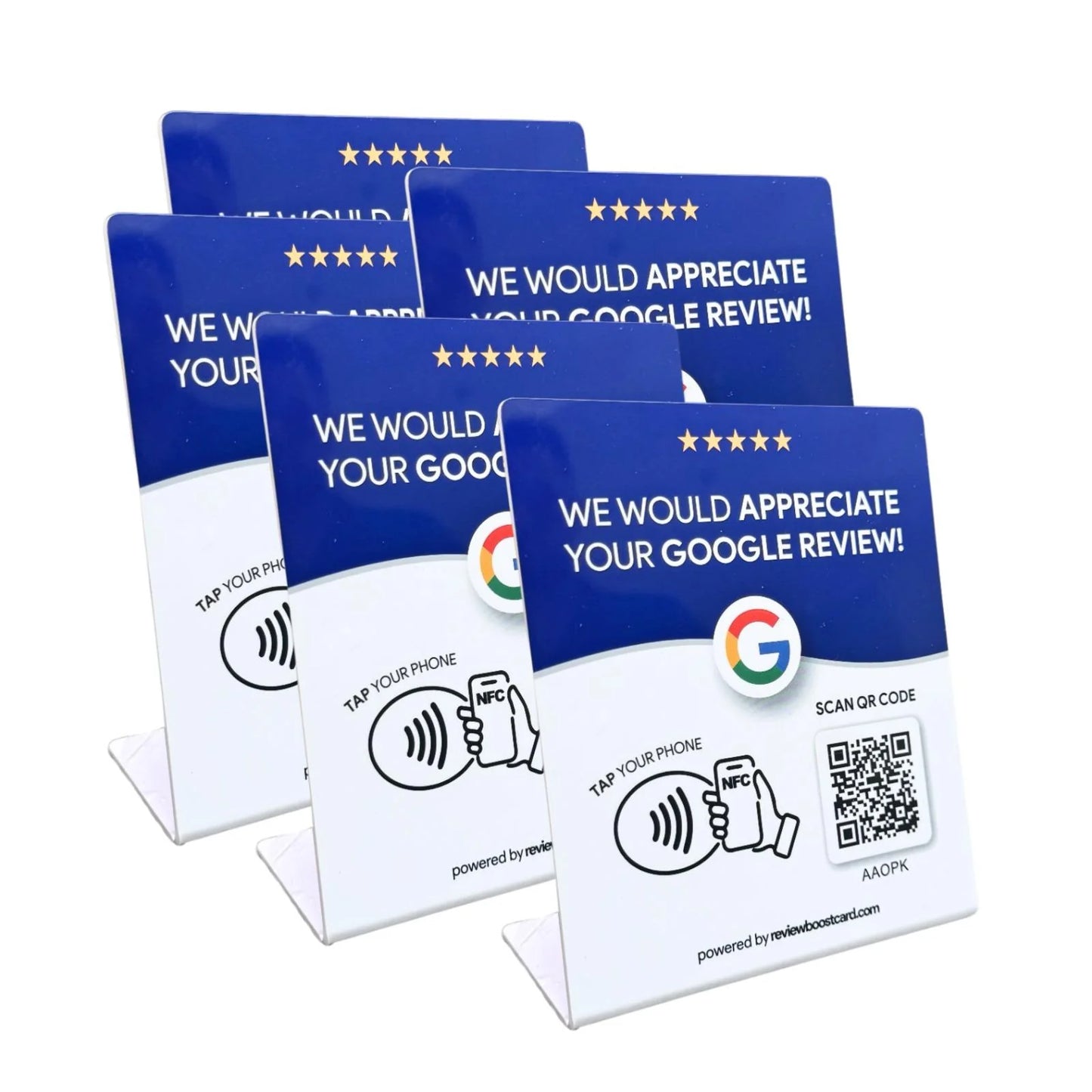 Google Reviews Stand